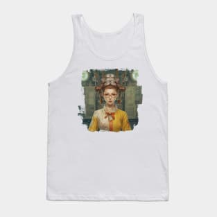 Anime cute girl Tank Top